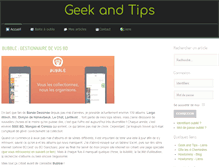 Tablet Screenshot of geekandtips.com